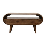 Rounded Edge 2-Drawer Media Unit