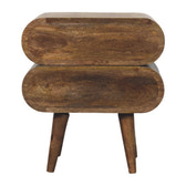 Slimline 2-Drawer Bedside Table