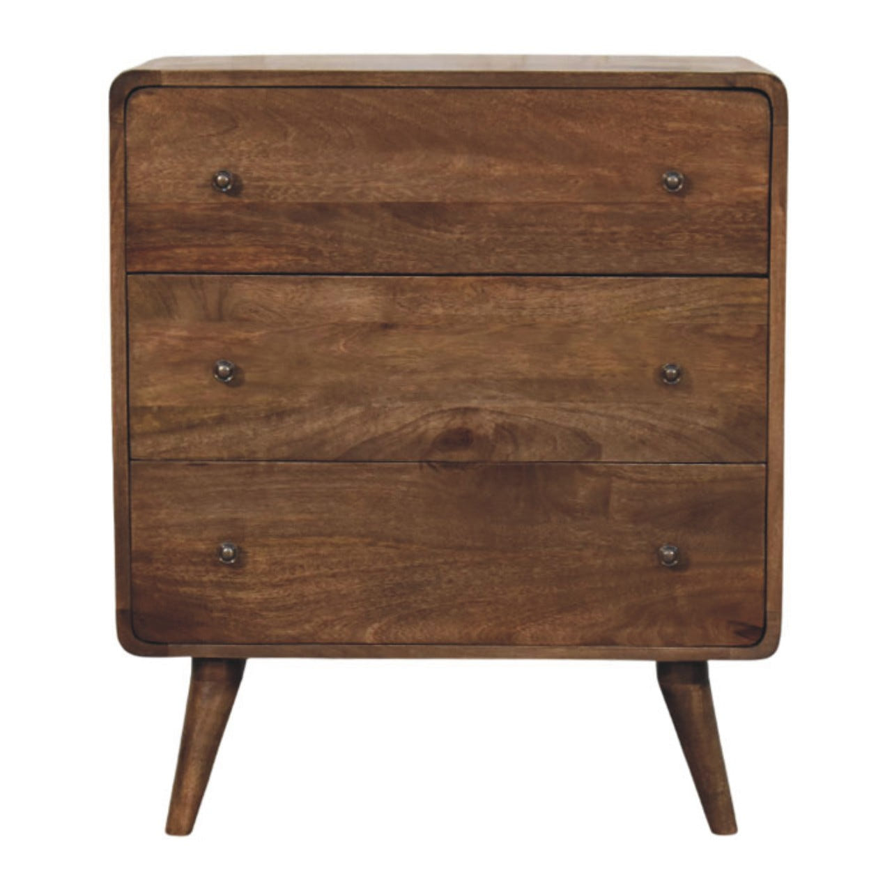 Curve Edge 3-Drawer Chest of Drawers Default Title
