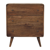 Curve Edge 3 Drawer Chest Default Title
