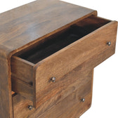 Curve Edge 3 Drawer Chest