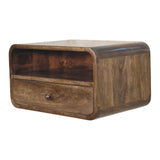 Wall-Mount Open Slot Bedside Table | Wall-Mounted