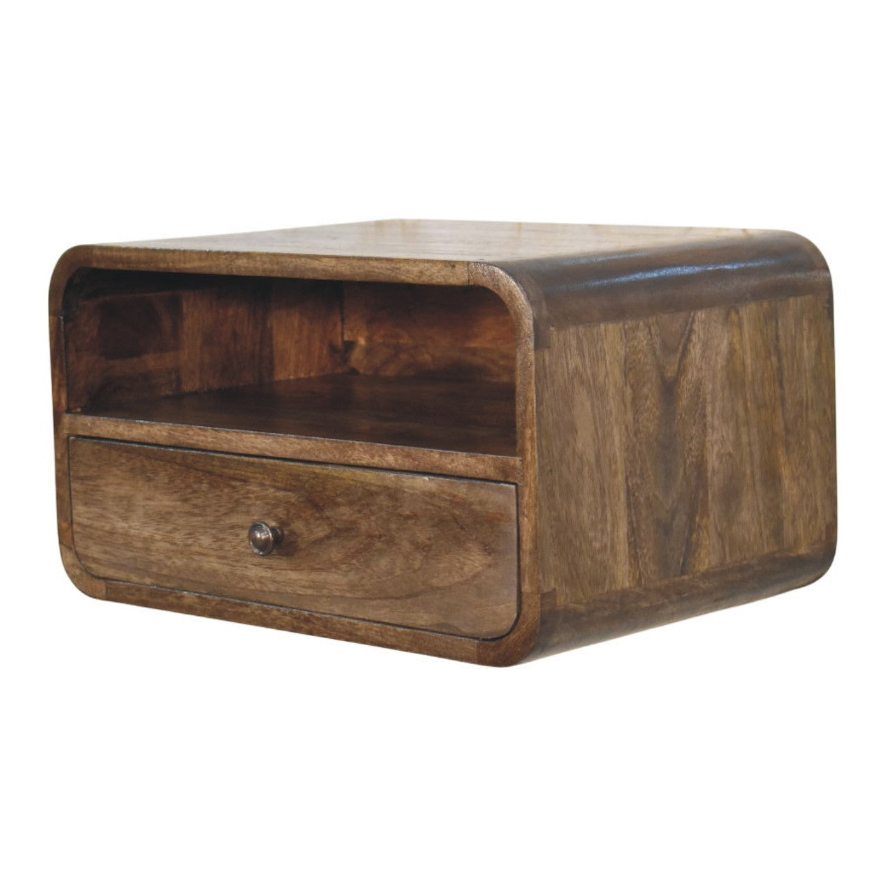 Wall-Mount Open Slot Bedside Table | Wall-Mounted