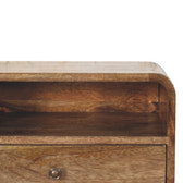 Wall-Mount Open Slot Bedside Table | Wall-Mounted