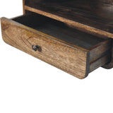 Wall-Mount Open Slot Bedside Table | Wall-Mounted