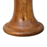 Amber Pedestal Console Table
