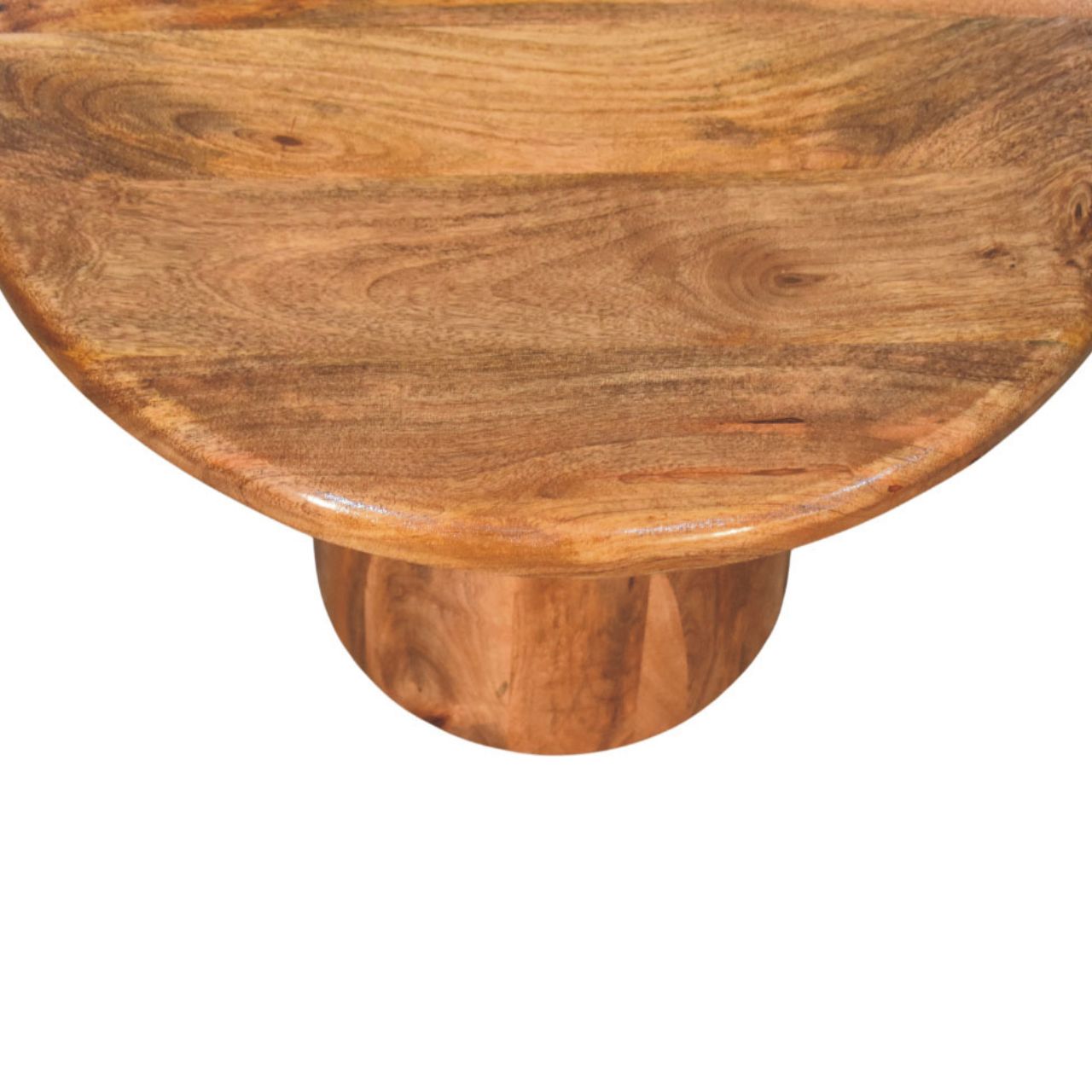 Sculpted Pedestal Coffee Table