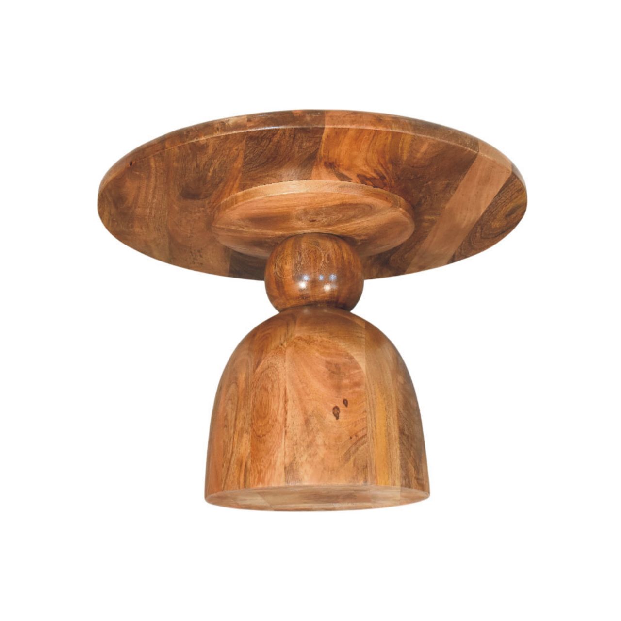 Sculpted Pedestal Coffee Table