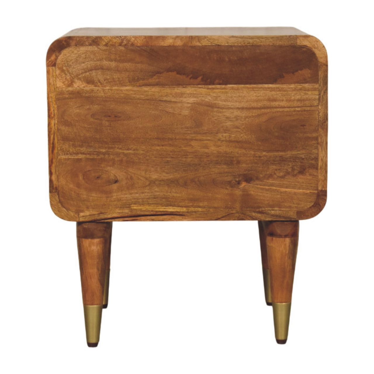 Amber Oak Bedside Table