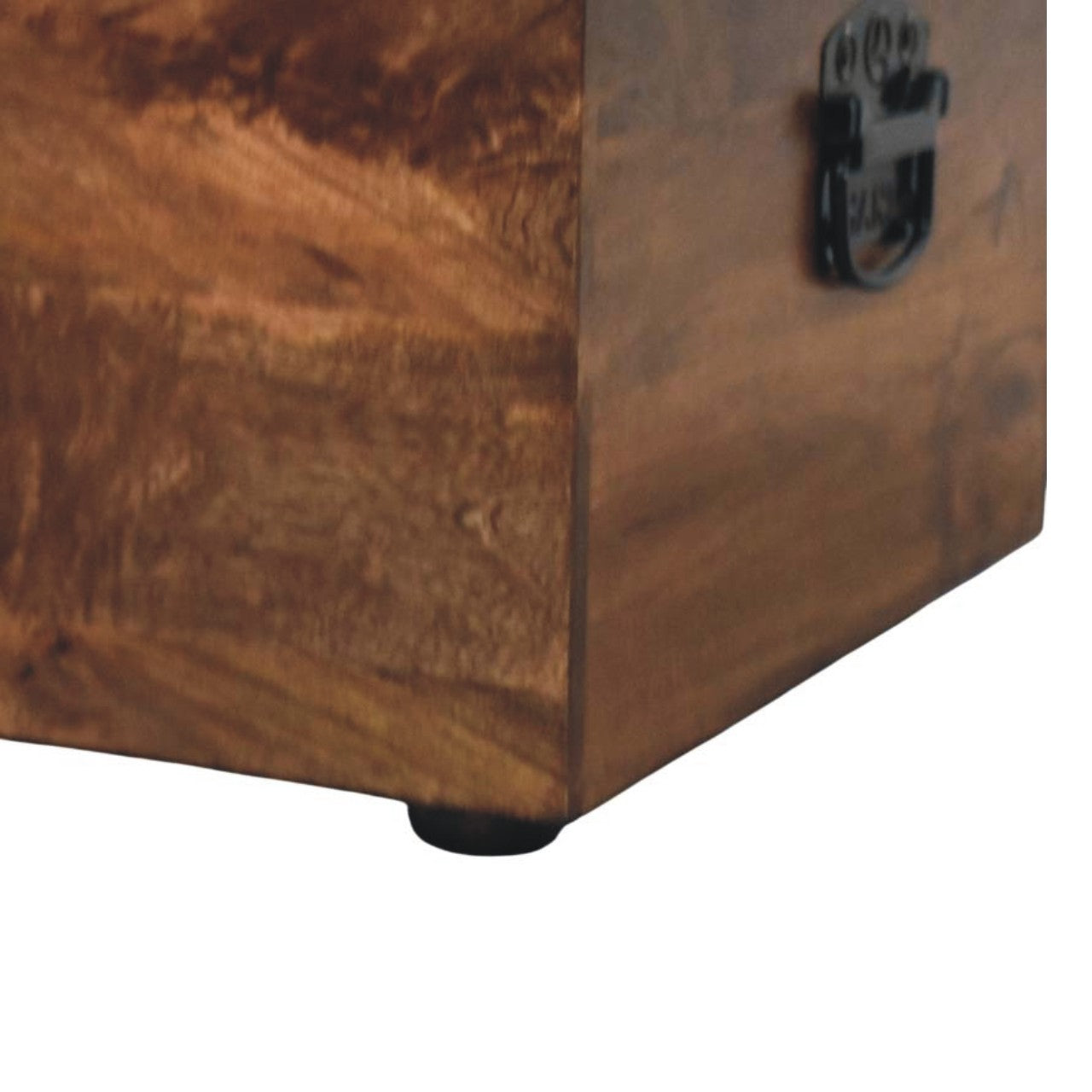Roasted Almond Storage Trunk Bench