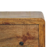 Oakish Three Drawer Chest