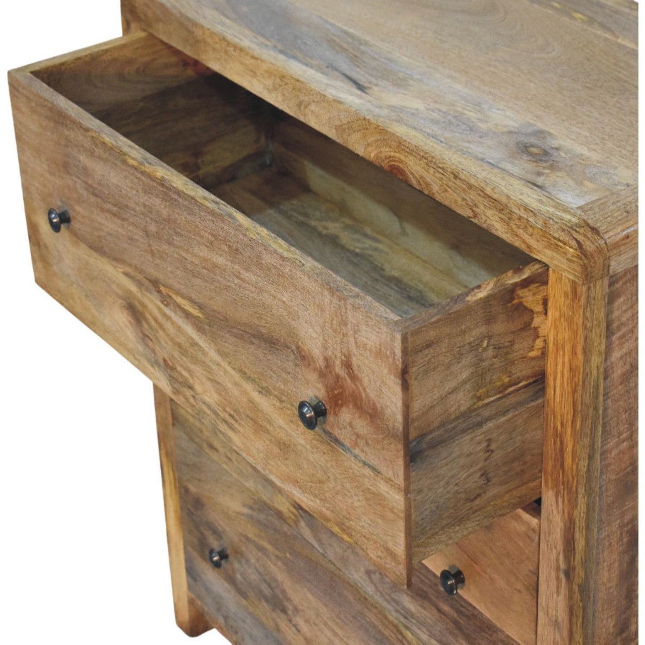 Oakish Three Drawer Chest