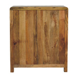 Oakish Three Drawer Chest