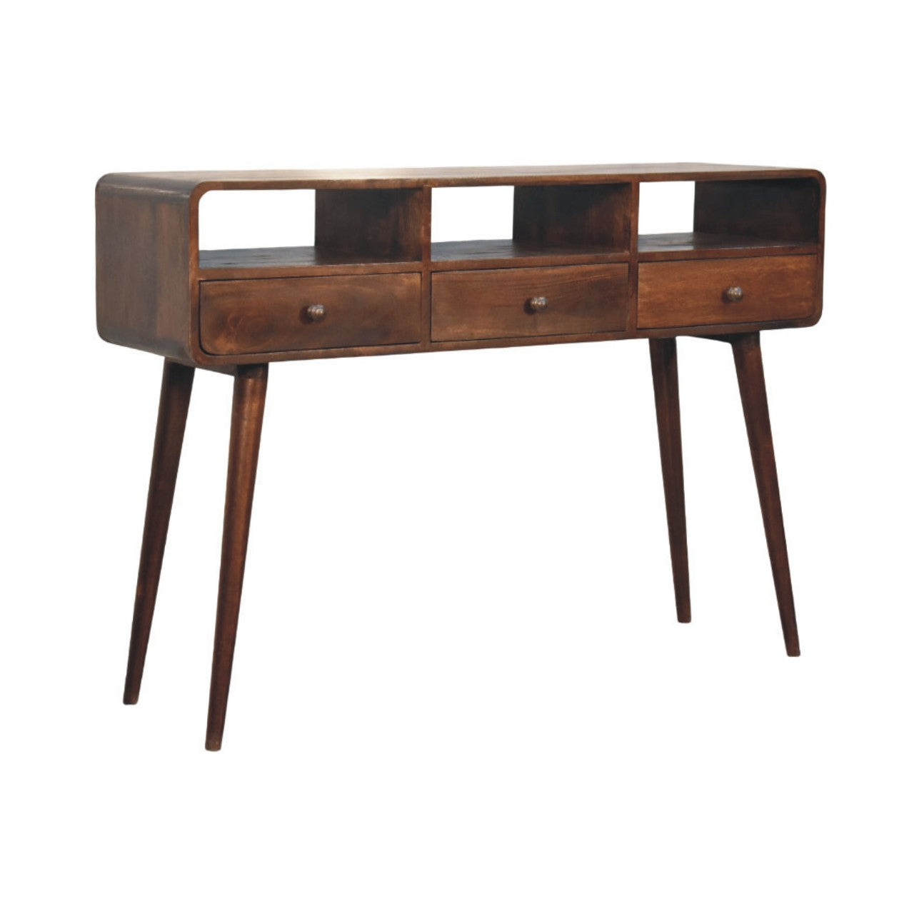Three Drawer Console Table