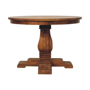 Round Pedestal Dining Table