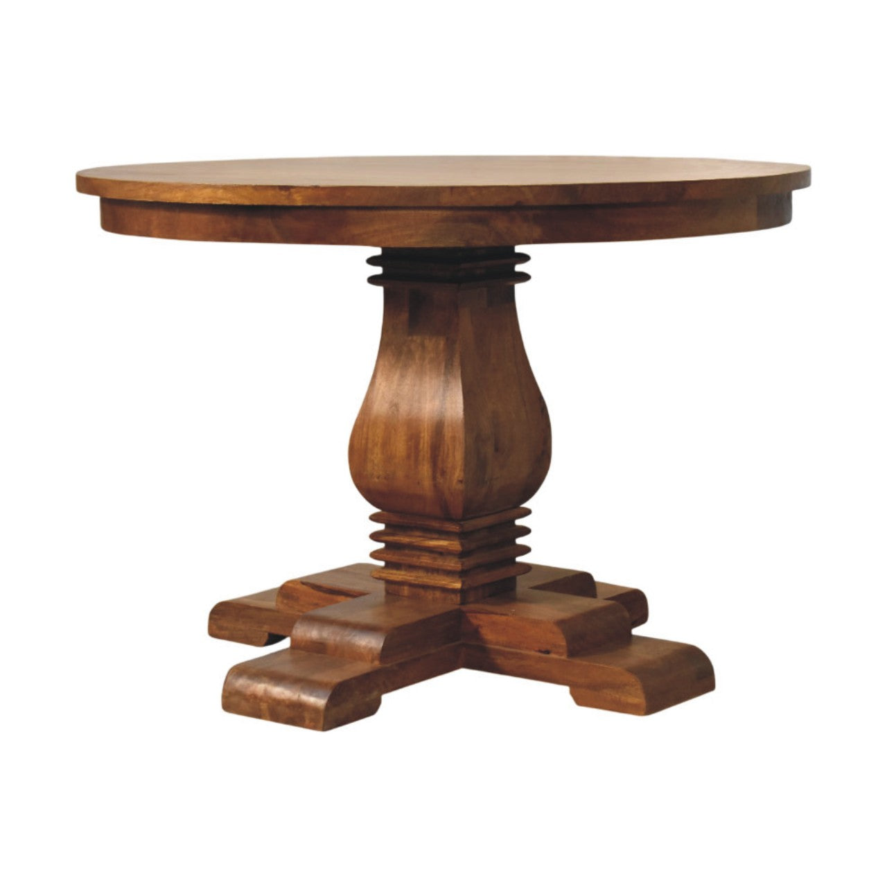 Round Pedestal Dining Table
