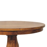 Round Pedestal Dining Table