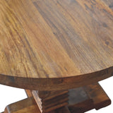 Round Pedestal Dining Table