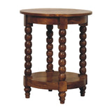 Spindle Heritage Round Side Table
