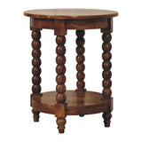 Spindle Heritage Round Side Table