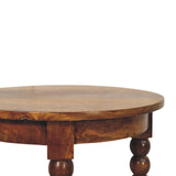 Spindle Heritage Round Side Table