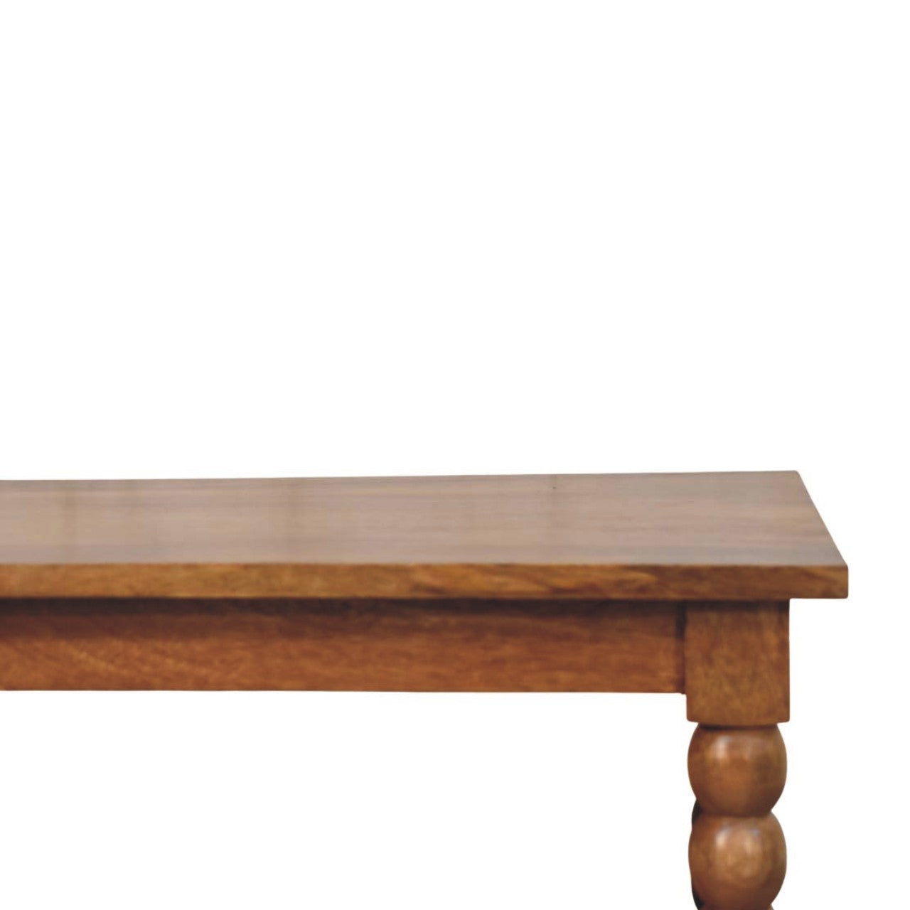 Spindle Coffee Table with Open Shelf
