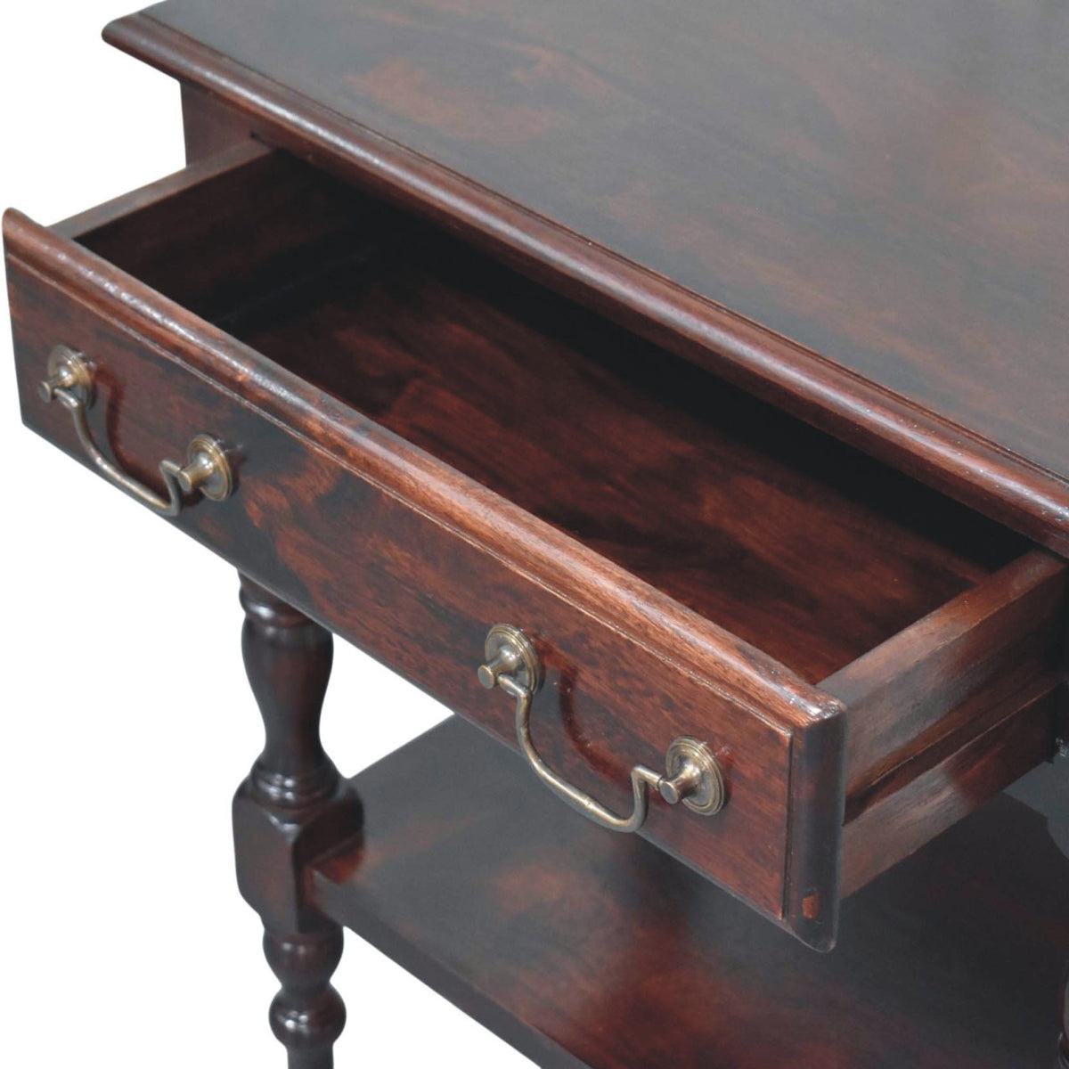 Turned Leg Side Table