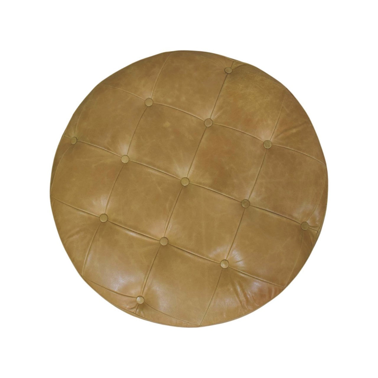 Amber Oak Leather Coffee Table