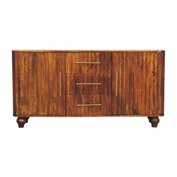 Chestnut Curve Sideboard