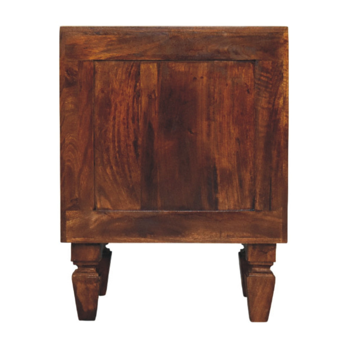 Harper Ribbed Chestnut Bedside