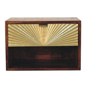 Sunburst Wall-Mounted Bedside