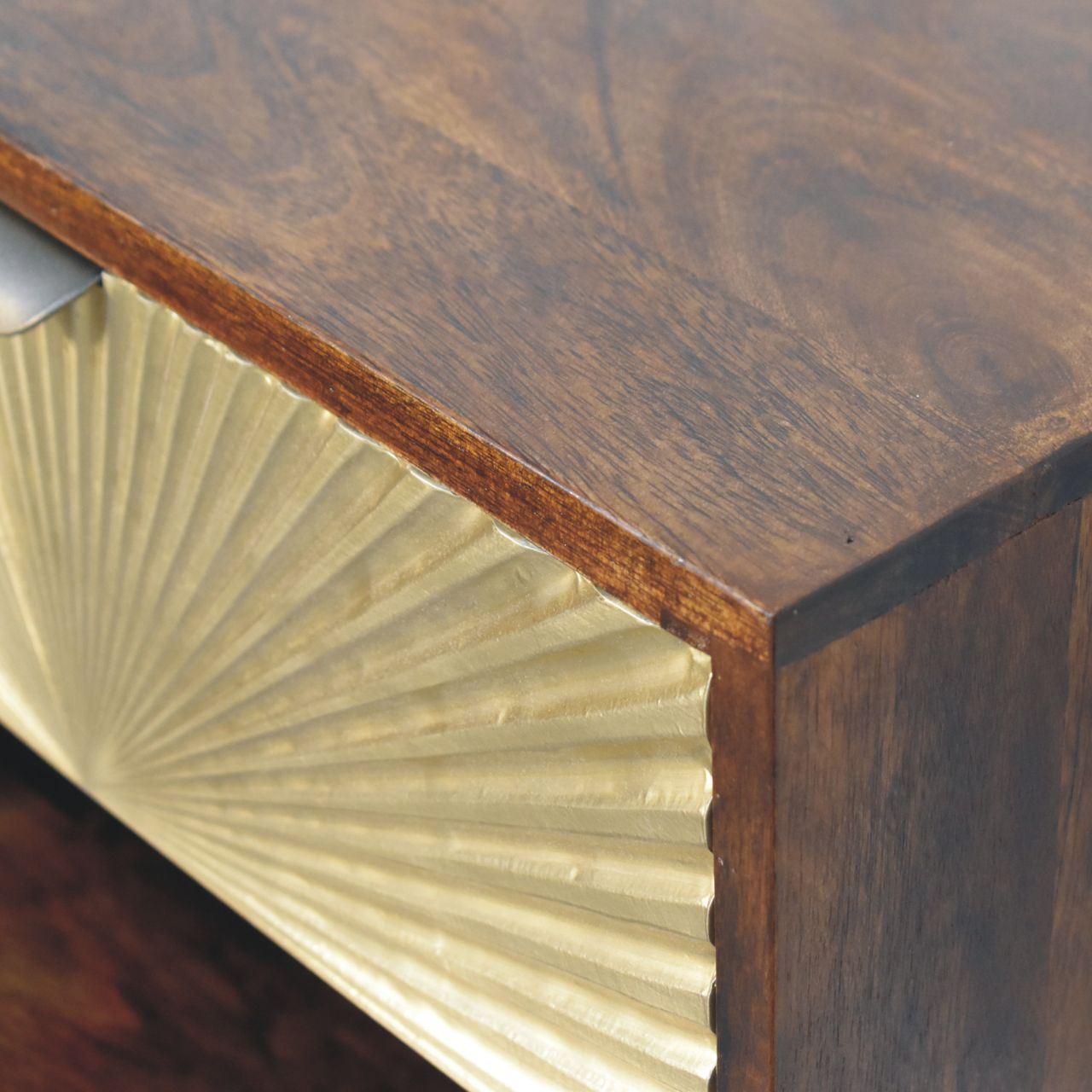 Sunburst Wall-Mounted Bedside