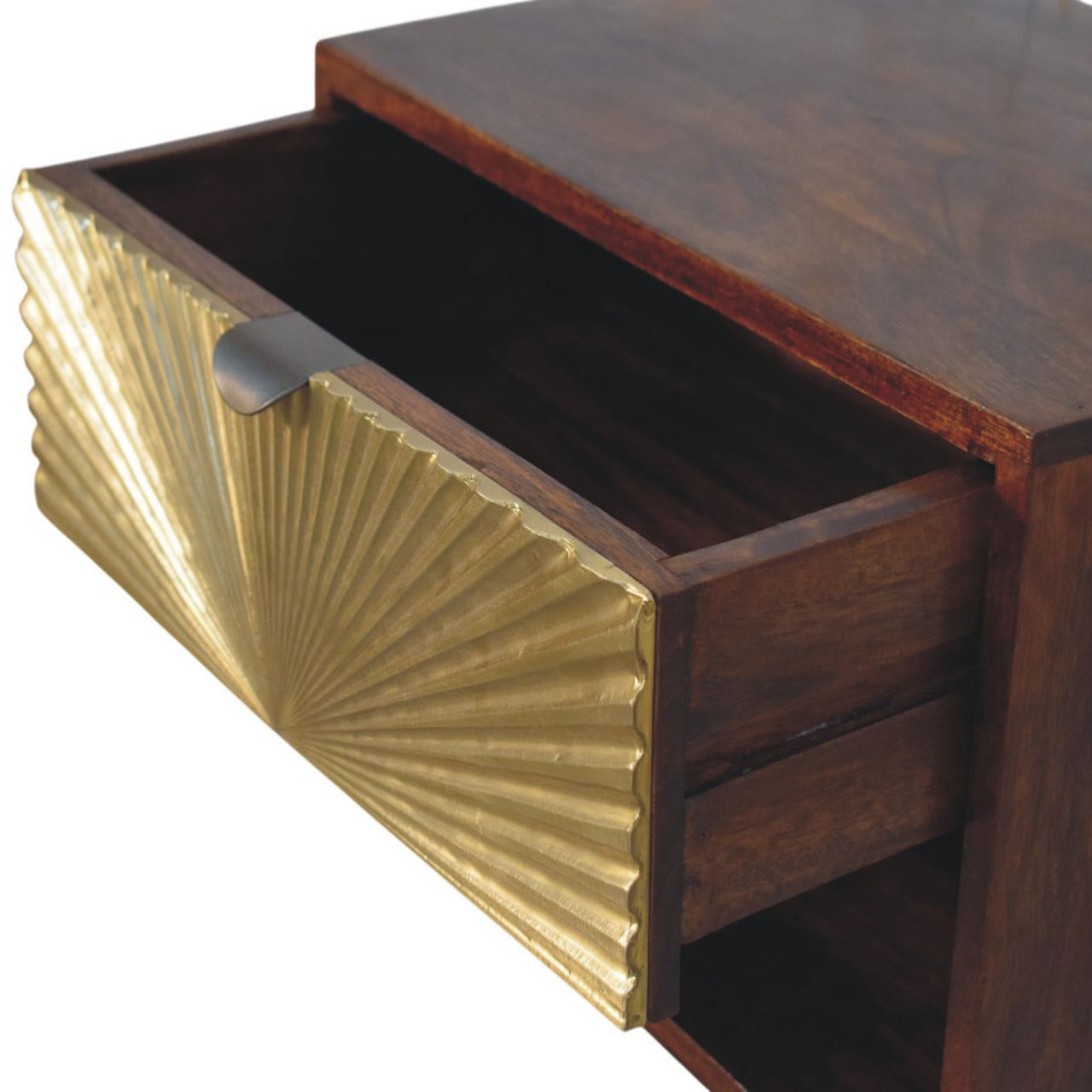 Sunburst Wall-Mounted Bedside