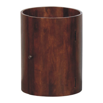 Winewood Round Side Cabinet