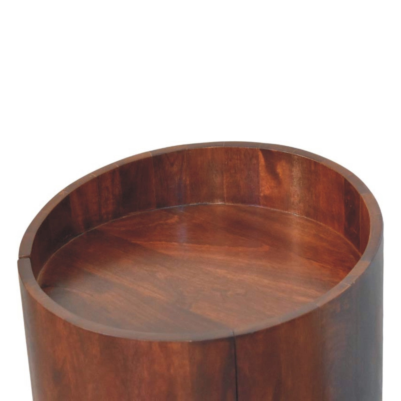 Winewood Round Side Cabinet