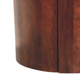 Winewood Round Side Cabinet