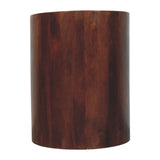 Winewood Round Side Cabinet