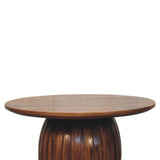 Round Fluted Coffee Table