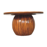 Round Fluted Coffee Table