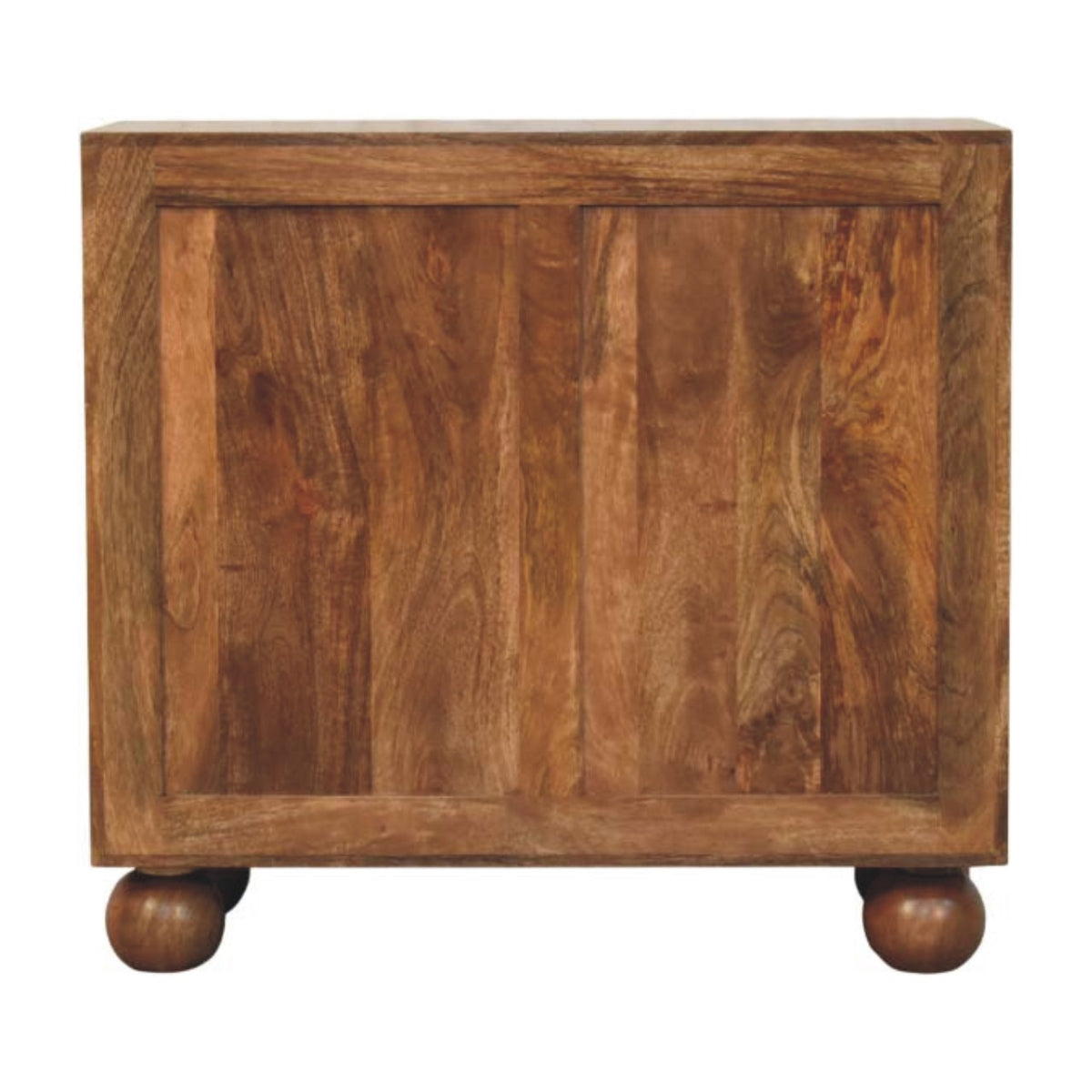 Arched Rattan Two-Door Sideboard