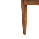 Golden Teak Solid Wood Dining Table