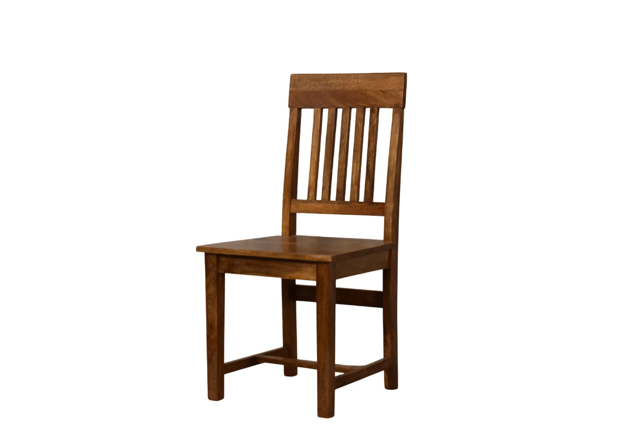 Slatted Back Dining Chair