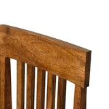 Slatted Back Dining Chair