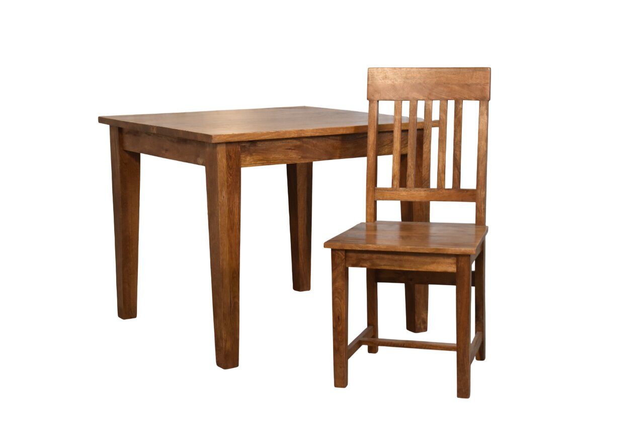 Slatted Back Dining Chair