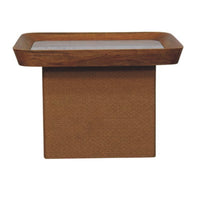 Marble Top Chatai Coffee Table
