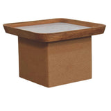 Marble Top Chatai Coffee Table