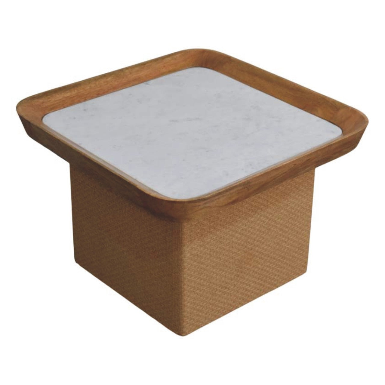 Marble Top Chatai Coffee Table