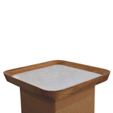 Marble Top Chatai Coffee Table