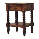 Spindle One Drawer Side Table