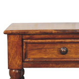 Spindle One Drawer Side Table
